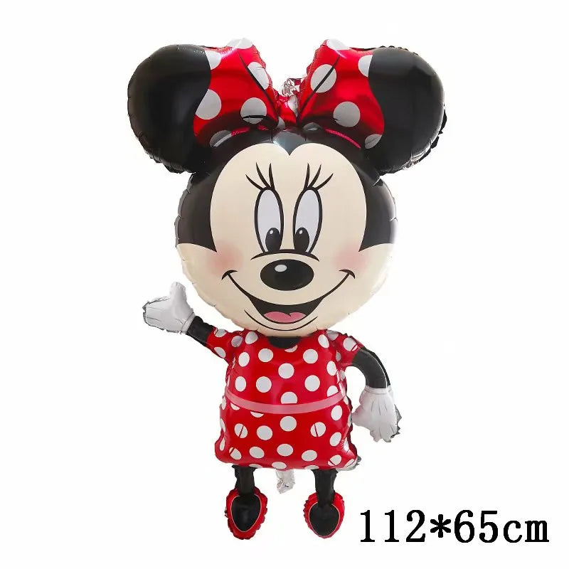 Giant Mickey Minnie Mouse Balloons Disney Cartoon Foil Balloon Party Decorations - Cute As A Button Boutique