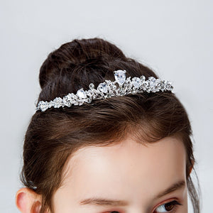 Gold Silver Color Crystal Crowns - Cute As A Button Boutique