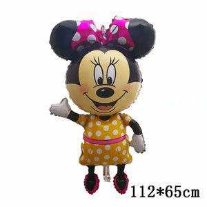 Giant Mickey Minnie Mouse Balloons Disney Cartoon Foil Balloon Party Decorations - Cute As A Button Boutique