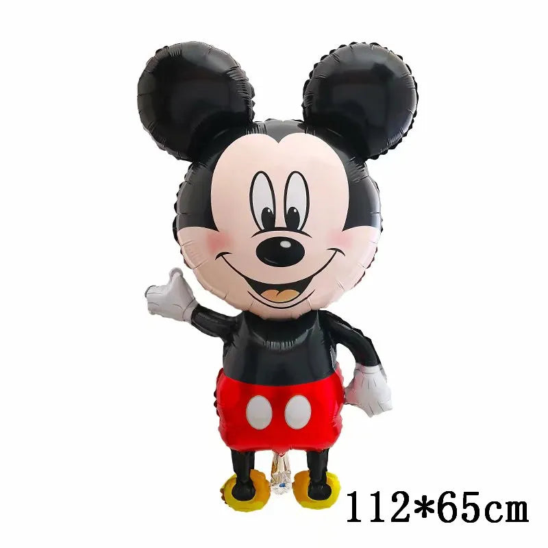 Giant Mickey Minnie Mouse Balloons Disney Cartoon Foil Balloon Party Decorations - Cute As A Button Boutique