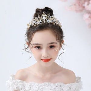 Gold Silver Color Crystal Crowns - Cute As A Button Boutique