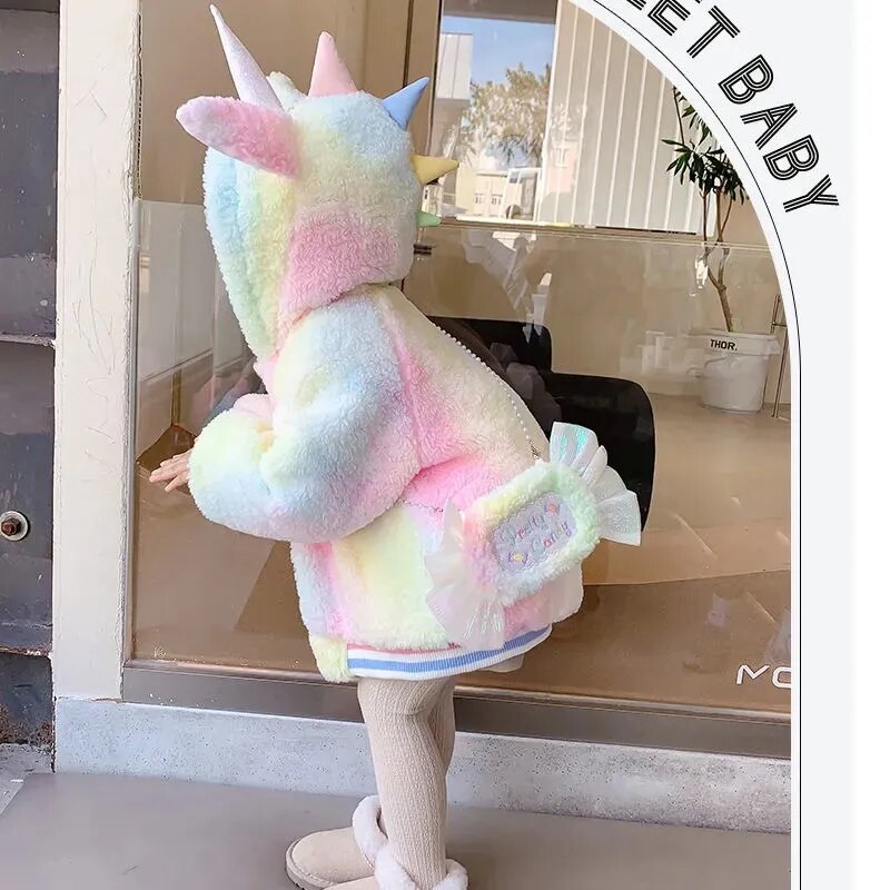 Girls unicorn coat on sale