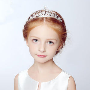 Gold Silver Color Crystal Crowns - Cute As A Button Boutique