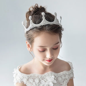 Gold Silver Color Crystal Crowns - Cute As A Button Boutique