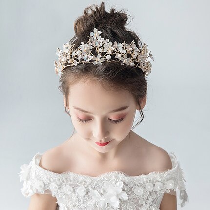 Gold Silver Color Crystal Crowns - Cute As A Button Boutique