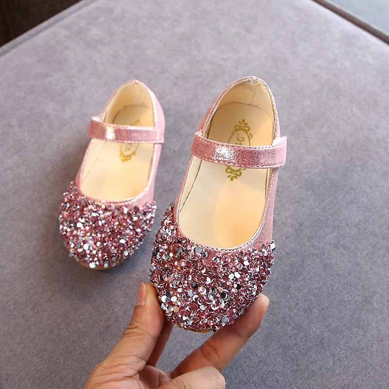 Girls Princess Shoes Glitter - Cute As A Button Boutique