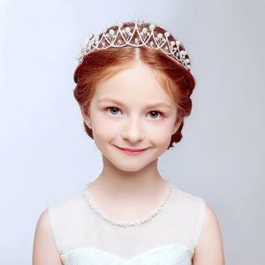 Gold Silver Color Crystal Crowns - Cute As A Button Boutique