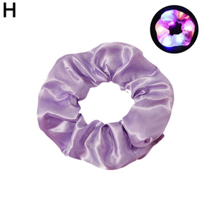 LED Luminous Hair Band Scrunchies - Cute As A Button Boutique