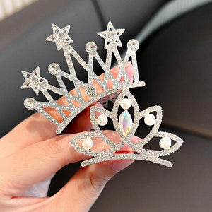 Crown Hair Comb Princess Pearl - Cute As A Button Boutique