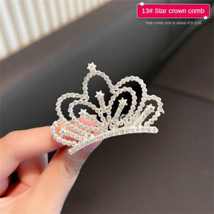 Crown Hair Comb Princess Pearl - Cute As A Button Boutique