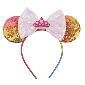 Mouse Ears Bow - Cute As A Button Boutique