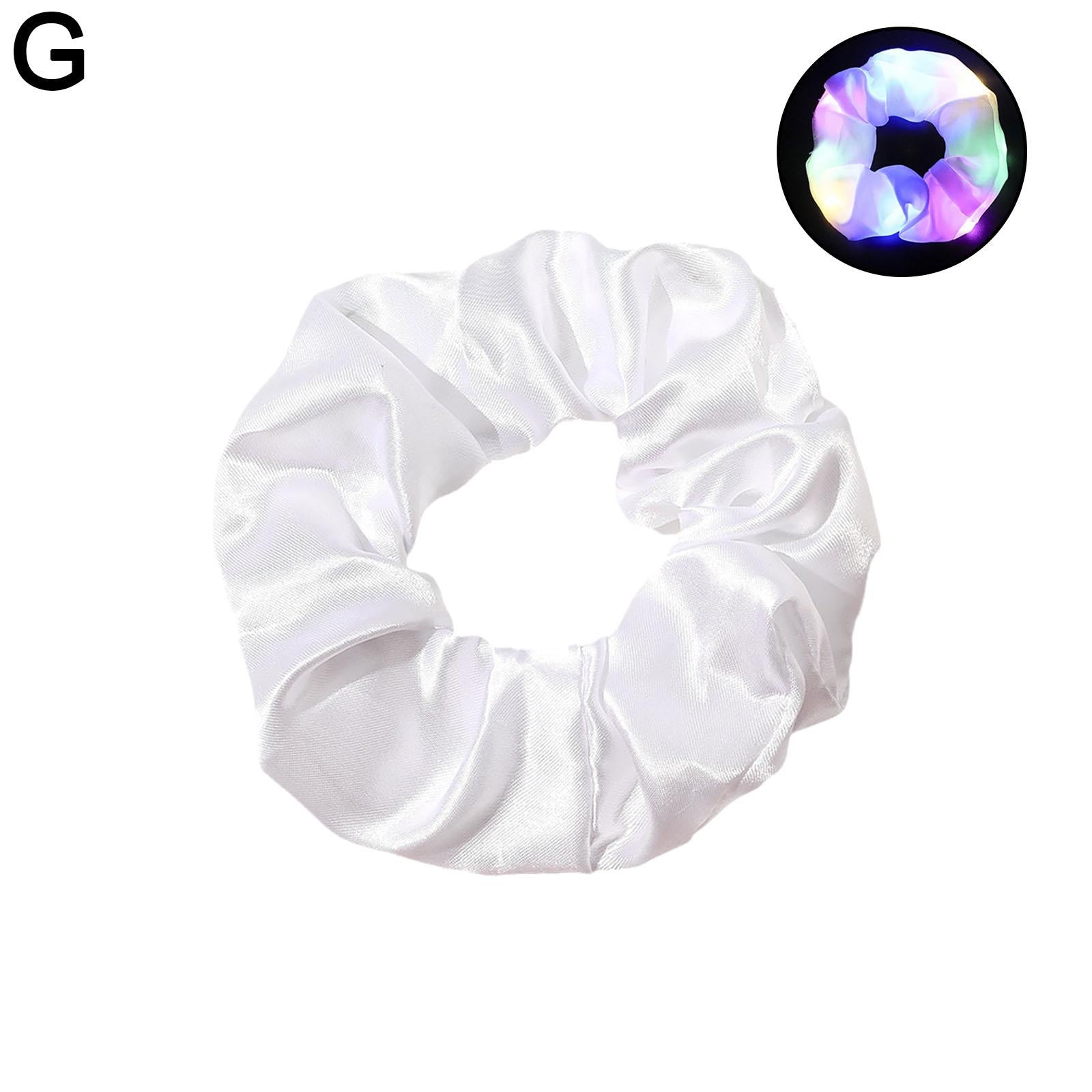 LED Luminous Hair Band Scrunchies - Cute As A Button Boutique