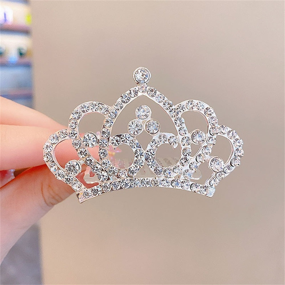 Crown Hair Comb Princess Pearl - Cute As A Button Boutique