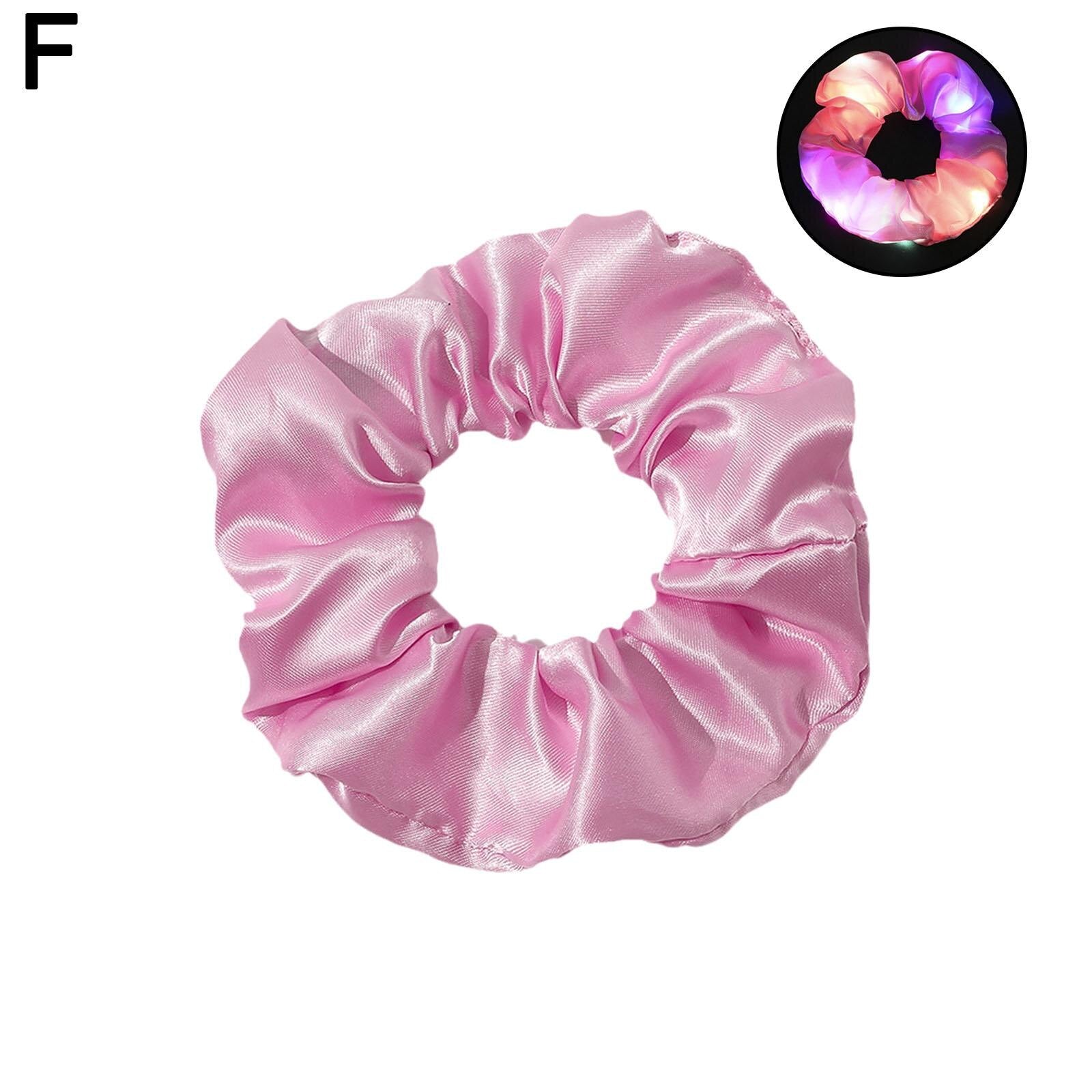 LED Luminous Hair Band Scrunchies - Cute As A Button Boutique