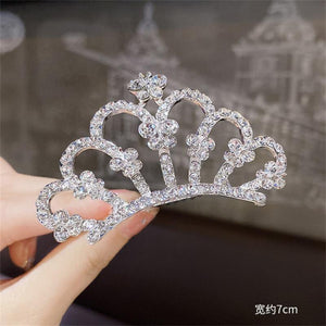 Crown Hair Comb Princess Pearl - Cute As A Button Boutique