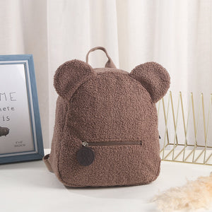 Cute Bear Pattern Backpack Plush - Cute As A Button Boutique