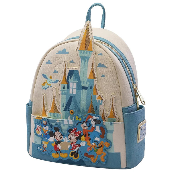 Minnie Mickey Disney World 50th Mini Backpack