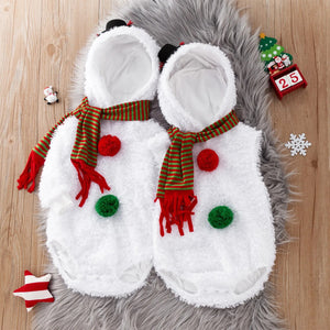 Christmas Clothes Baby Snowman Romper - Cute As A Button Boutique