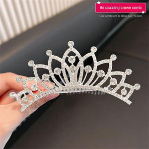 Crown Hair Comb Princess Pearl - Cute As A Button Boutique