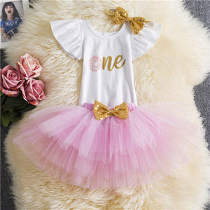 1 Year Baby Girl Clothes - Cute As A Button Boutique