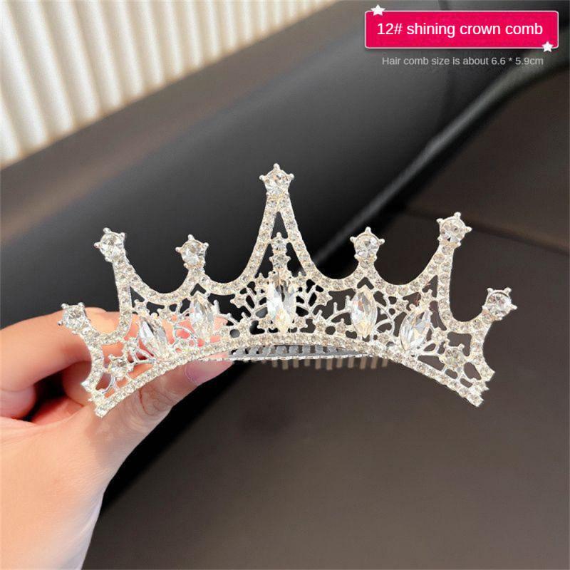 Crown Hair Comb Princess Pearl - Cute As A Button Boutique