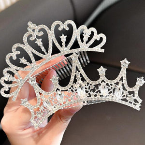 Crown Hair Comb Princess Pearl - Cute As A Button Boutique