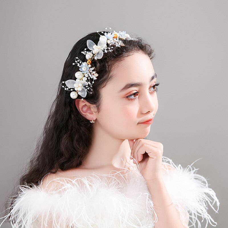 Crystal Flower Crown - Cute As A Button Boutique