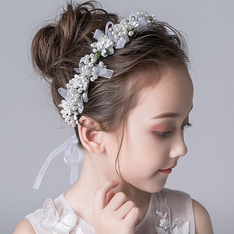 Crystal Flower Crown - Cute As A Button Boutique