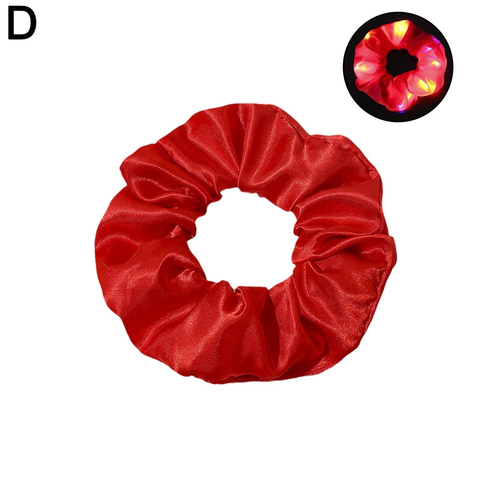 LED Luminous Hair Band Scrunchies - Cute As A Button Boutique