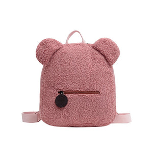 Cute Bear Pattern Backpack Plush - Cute As A Button Boutique