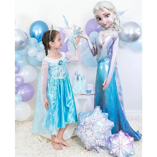 1PC Disney Large 3D Frozen Princess Foil Balloons Birthday Party Decorations - Cute As A Button Boutique