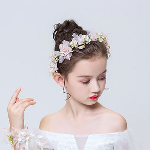 Crystal Flower Crown - Cute As A Button Boutique