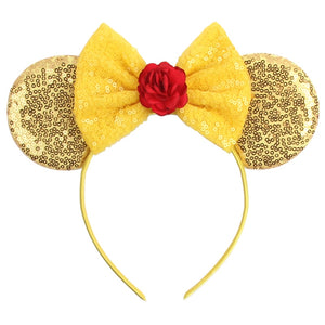 Mouse Ears Bow - Cute As A Button Boutique