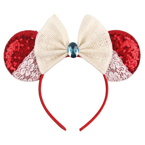 Mouse Ears Bow - Cute As A Button Boutique