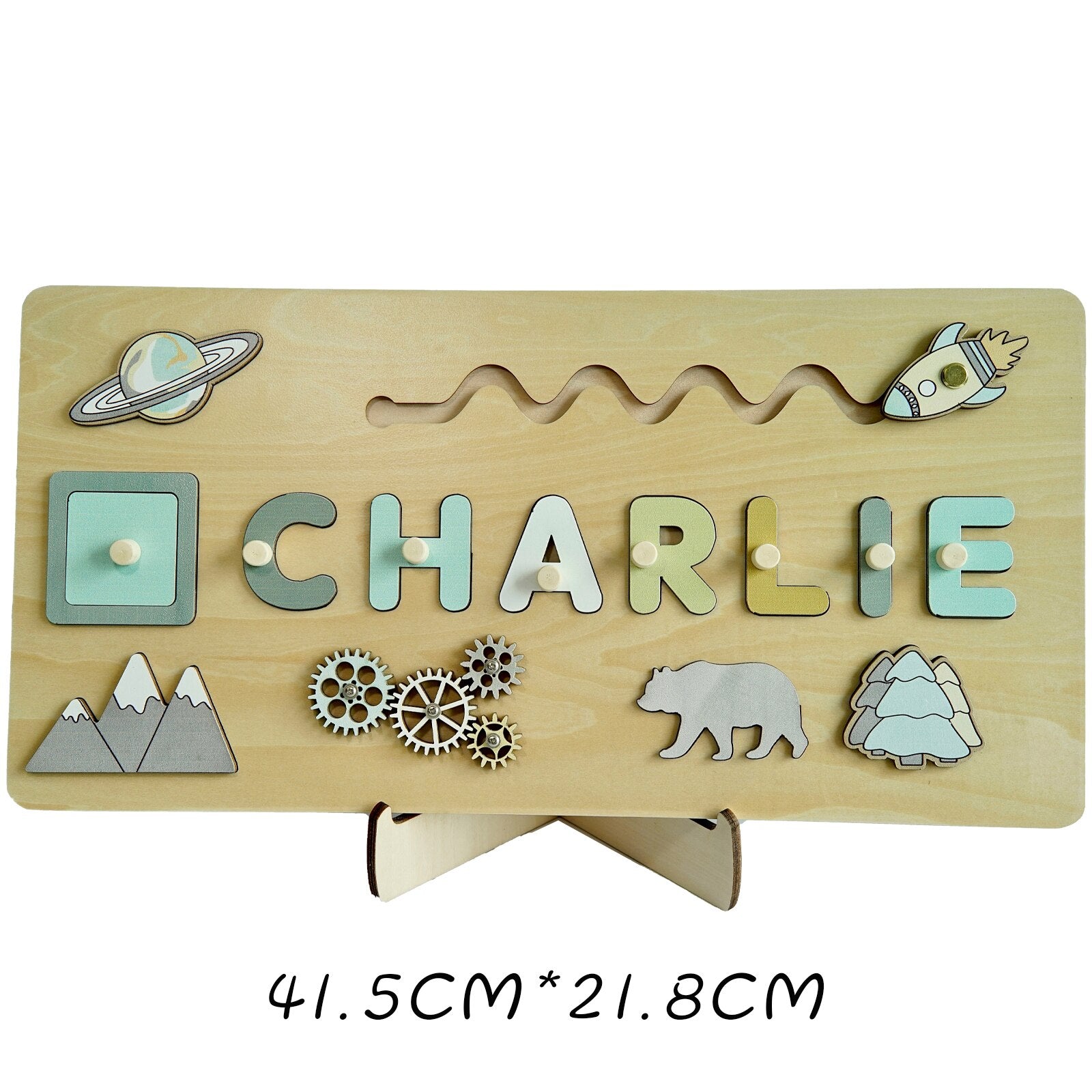 Name Puzzle for Kids Personalized Baby Gifts - Cute As A Button Boutique