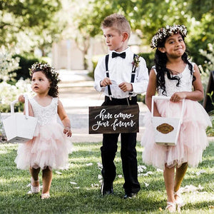 Flower Girl Dress Backless Lace Dress - Cute As A Button Boutique