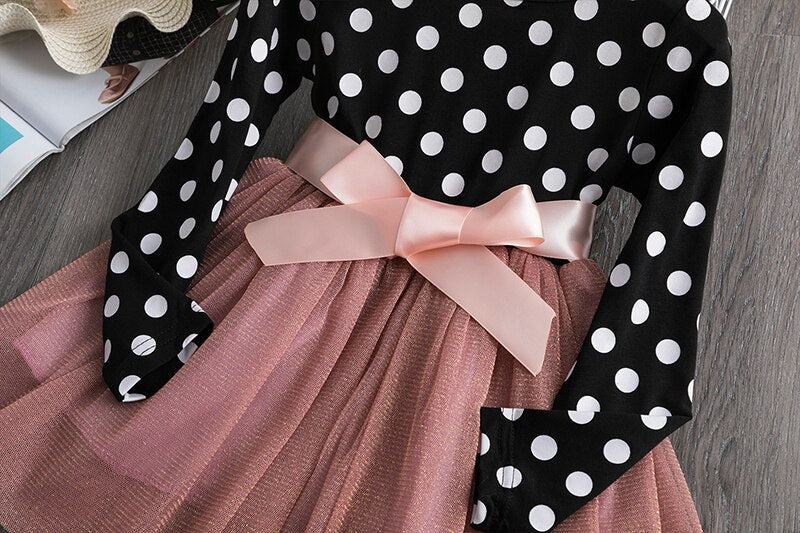 Fall Girl Polka Dots - Cute As A Button Boutique