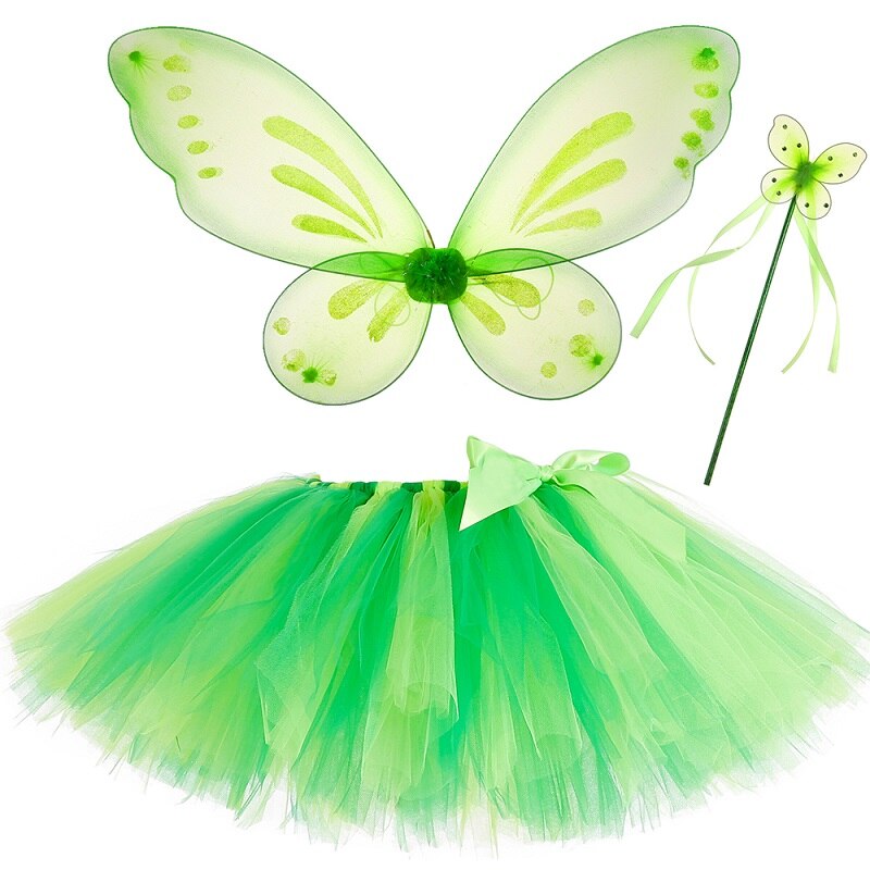 Pixie Fairy Tutu Skirt Wings Ears - Cute As A Button Boutique