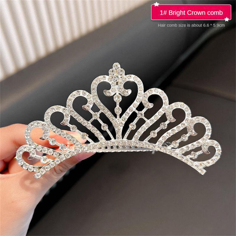 Crown Hair Comb Princess Pearl - Cute As A Button Boutique