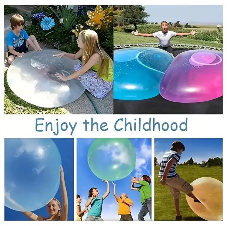 Bubble Ball, Giant Elastic Water-filled Ball Water Balloons for Beach