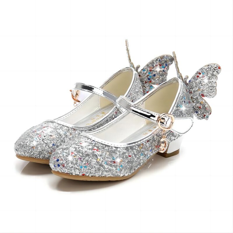  Butterfly Leather Shoes Kids - Cute As A Button Boutique