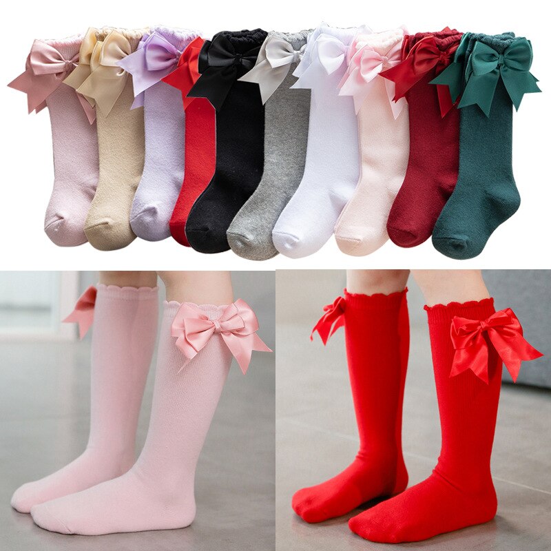 Winter Autumn Kids Knee High Socks - Cute As A Button Boutique