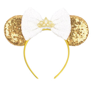 Mouse Ears Bow - Cute As A Button Boutique