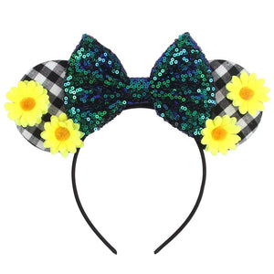 Mouse Ears Bow - Cute As A Button Boutique