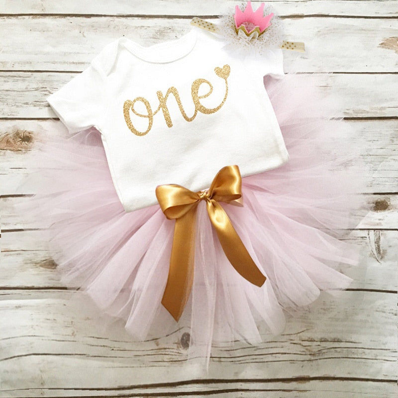 1 Year Baby Girl Clothes - Cute As A Button Boutique