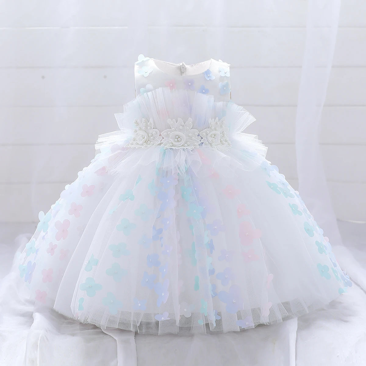 Mia-  Lace Princess Dress