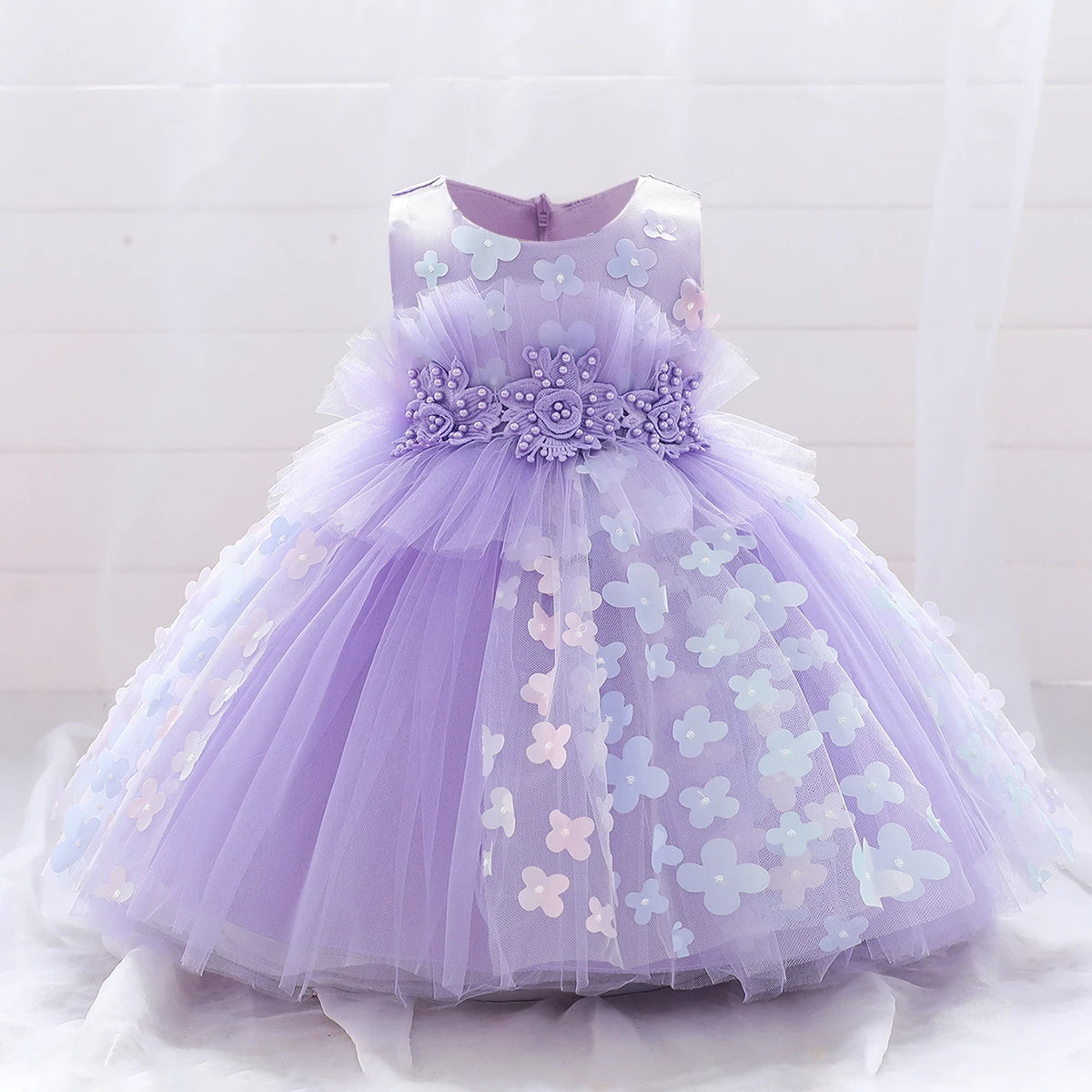 Mia-  Lace Princess Dress