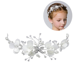 Crystal Flower Crown - Cute As A Button Boutique