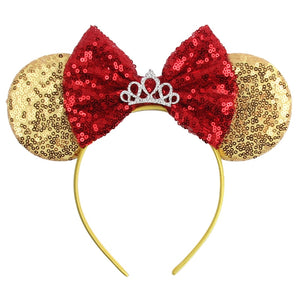 Mouse Ears Bow - Cute As A Button Boutique