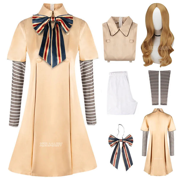 MEGAN Cosplay Dress for Kids Megan Uniform  Halloween Costume